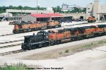 "Galesbridge" view of BNSF yard